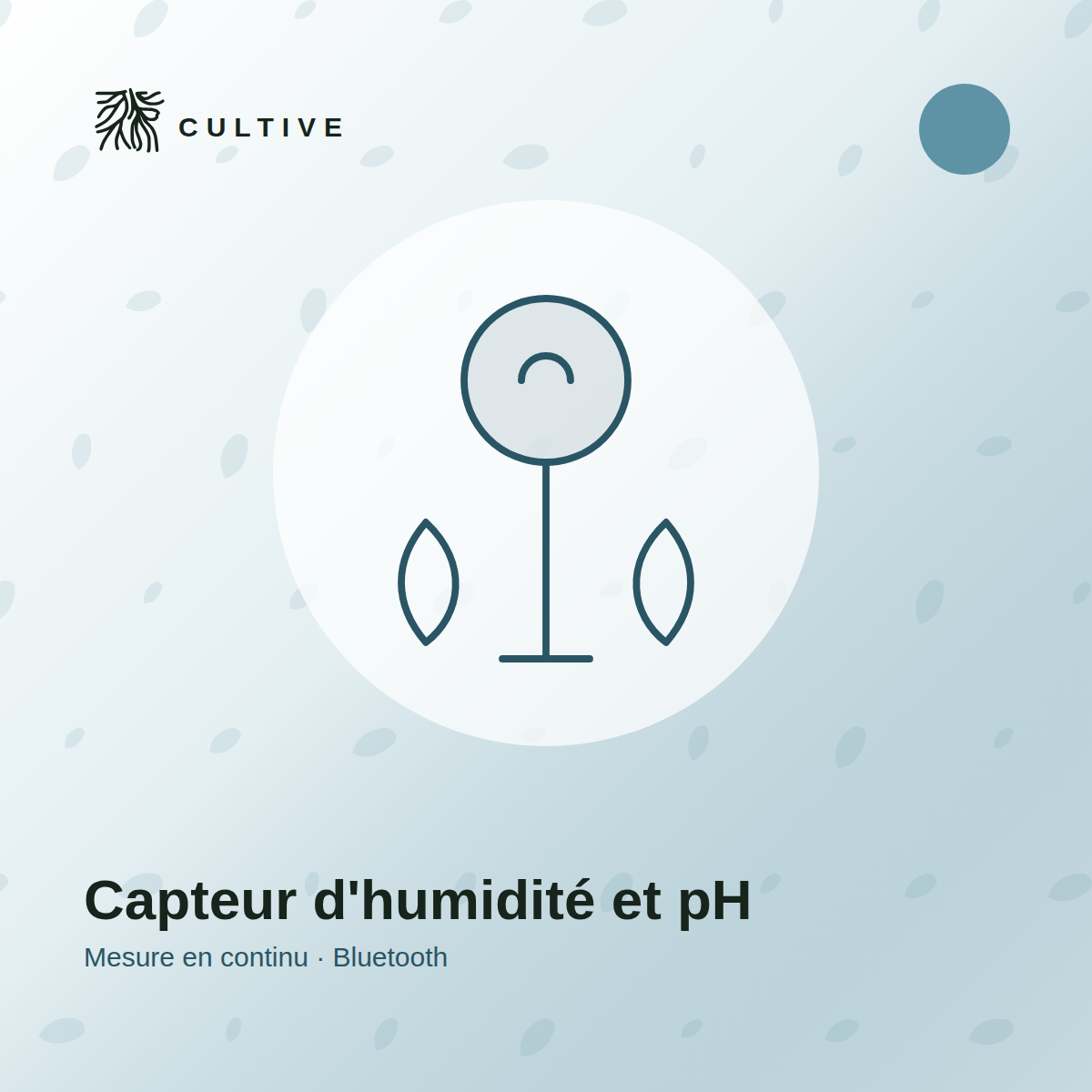 Capteur d'Humidité & pH Cultive
