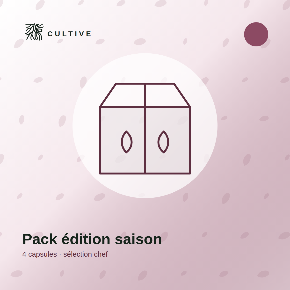 Pack Édition Saison  4 Capsules Sélection Chef