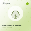 Pack Salades & Mesclun 4 Capsules